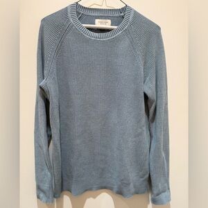 American Eagle Outfitters light blue indigo Ribbed Sweater